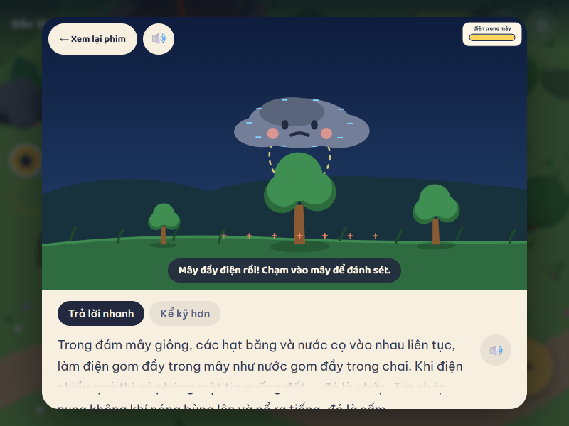 Chơi với ý tưởng vừa học: cọ cho mây đầy điện rồi tự tay làm sét.